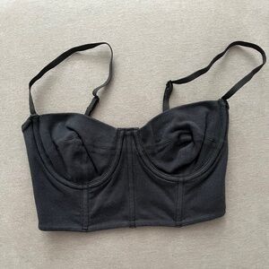 Skims OUTDOOR BUSTIER | ASH XS
